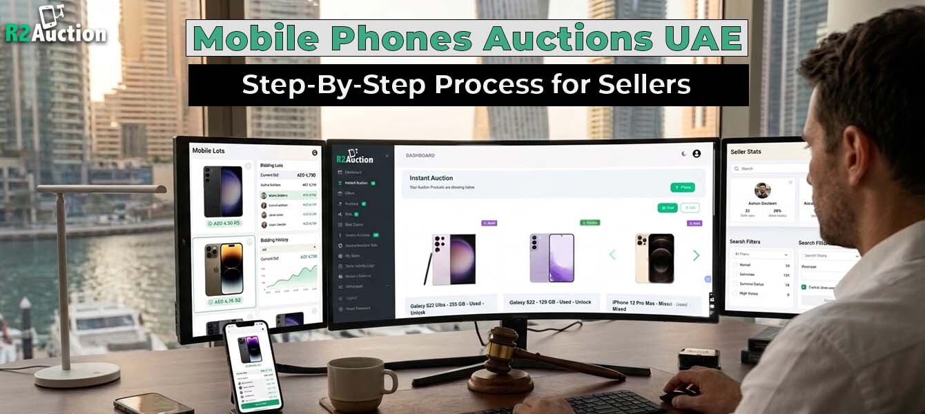 Mobile Phones Auctions UAE: Step-By-Step Process for Sellers